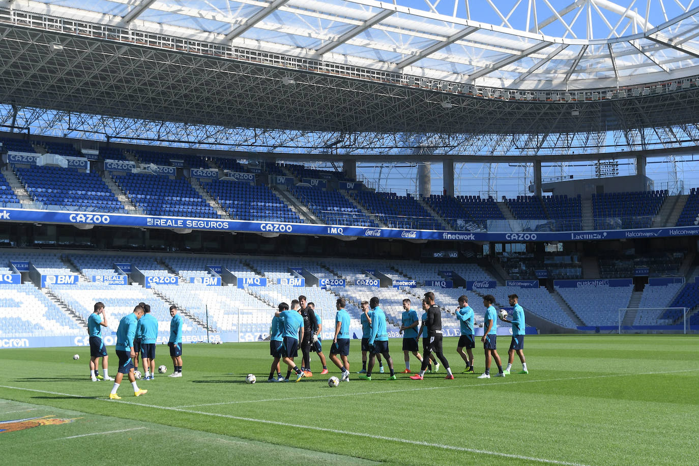 Fotos: Las mejores imágenes del entrenamiento de la Real Sociedad