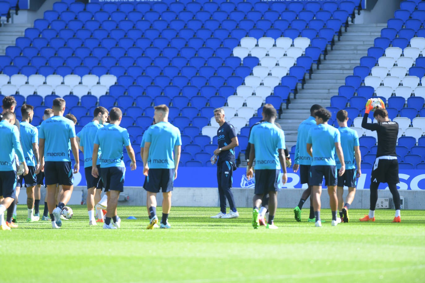 Fotos: Las mejores imágenes del entrenamiento de la Real Sociedad