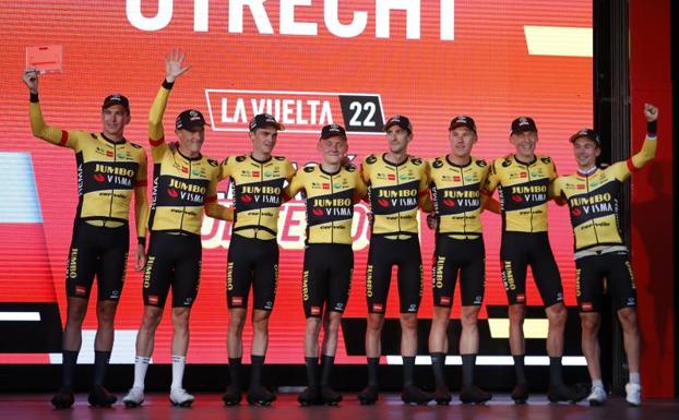 Roglic inicia bien acompañado la Vuelta