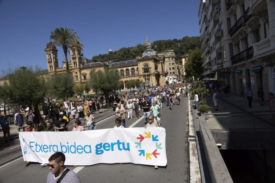 Fotos: Manifestación contra la política de alejamiento de los presos