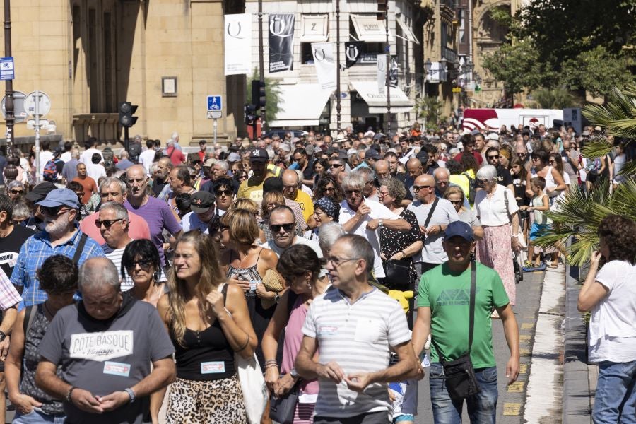 Fotos: Manifestación contra la política de alejamiento de los presos