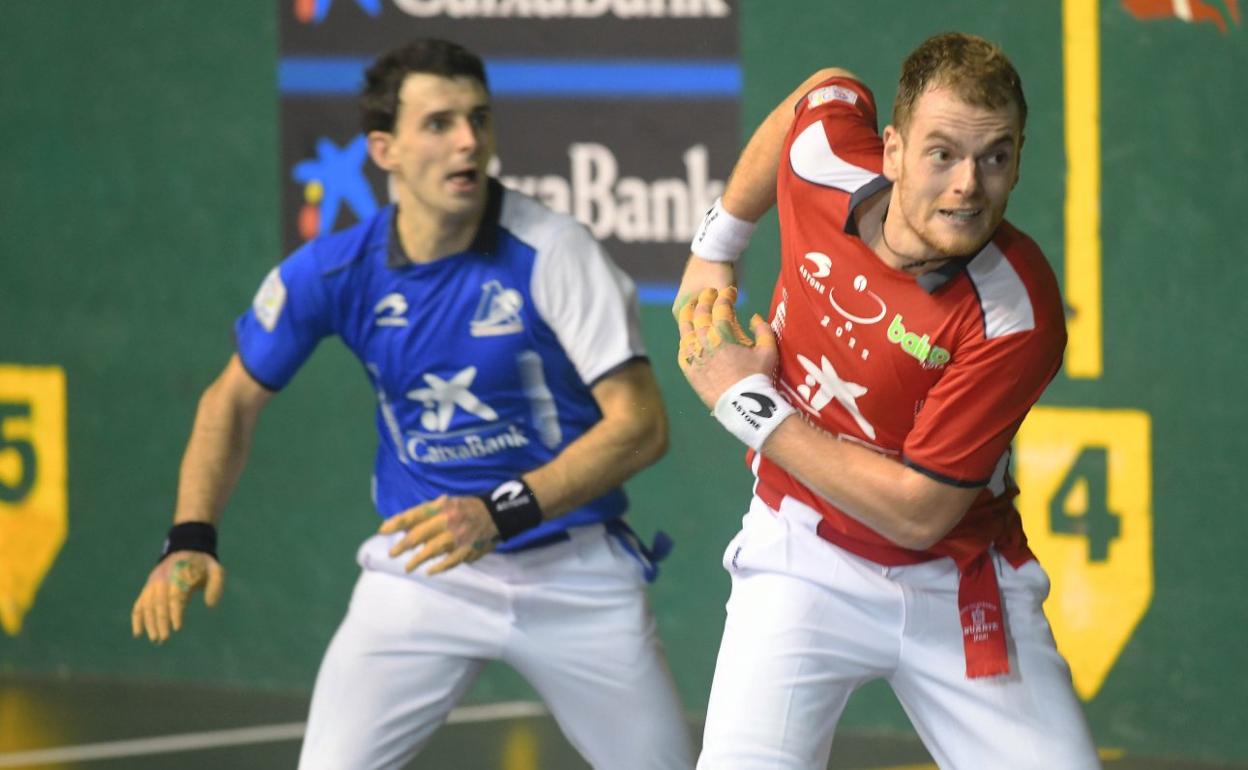 Altuna III y Laso se enfrentaron el lunes en Azkoitia y repiten hoy en Zarautz. 