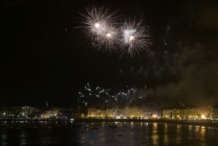 Fotos: Vulcano cierra la Semana Grande donostiarra
