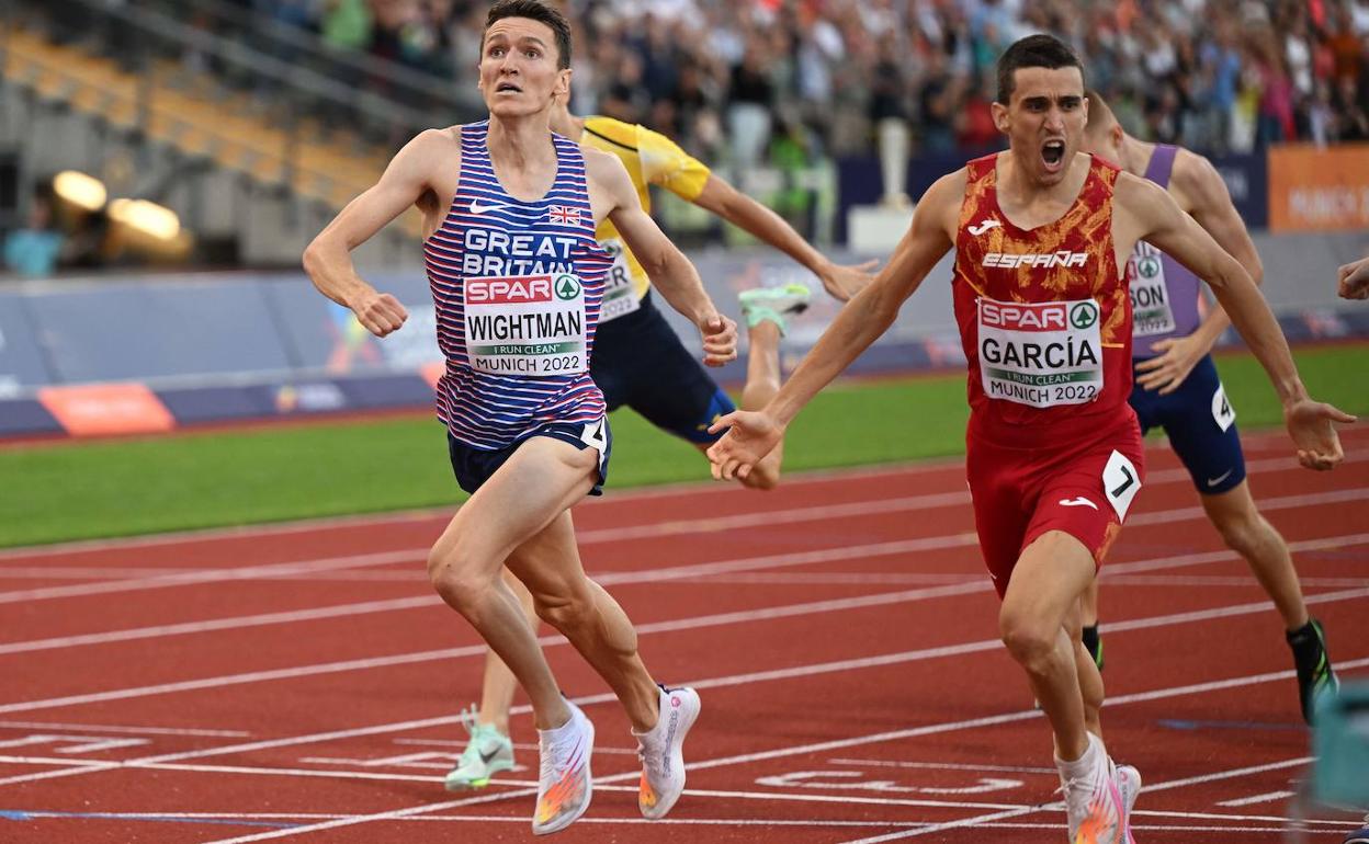 Atletismo: La moto de Mariano García acelera hasta el oro