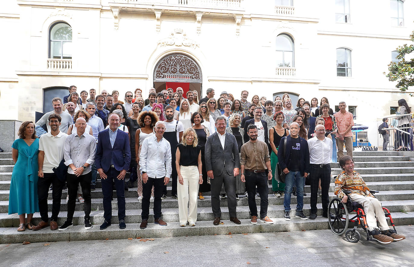 Fotos: Presentación de las 17 películas vascas que van a participar en el Zinemaldia 2022