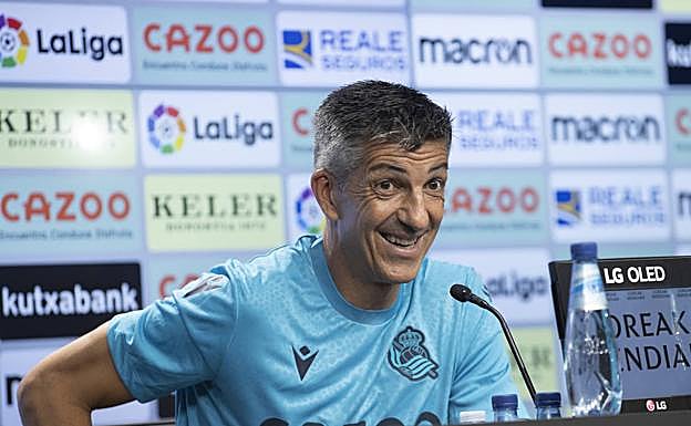 Imanol: «La plantilla no está hundida, ellos han sido los que han hecho mejor a Isak»