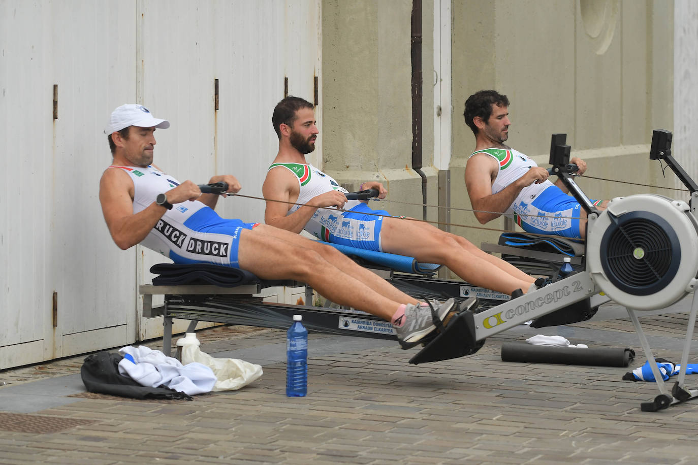 Fotos: Imágenes del entrenamiento previo a la clasificación de la Bandera de La Concha
