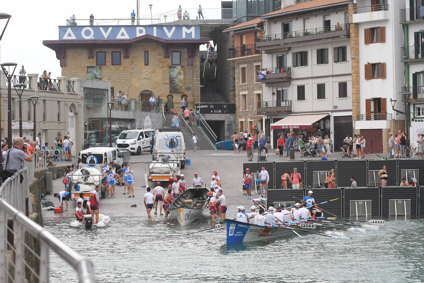 Fotos: Imágenes del entrenamiento previo a la clasificación de la Bandera de La Concha