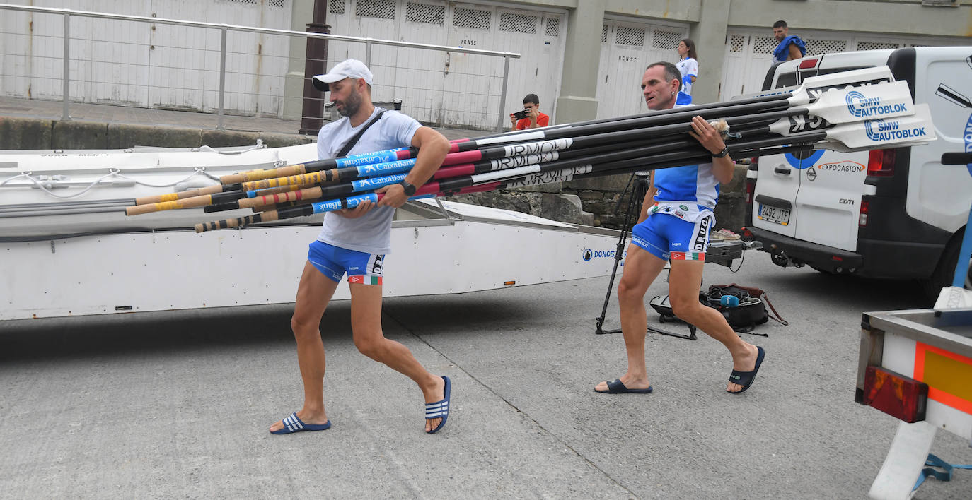 Fotos: Imágenes del entrenamiento previo a la clasificación de la Bandera de La Concha