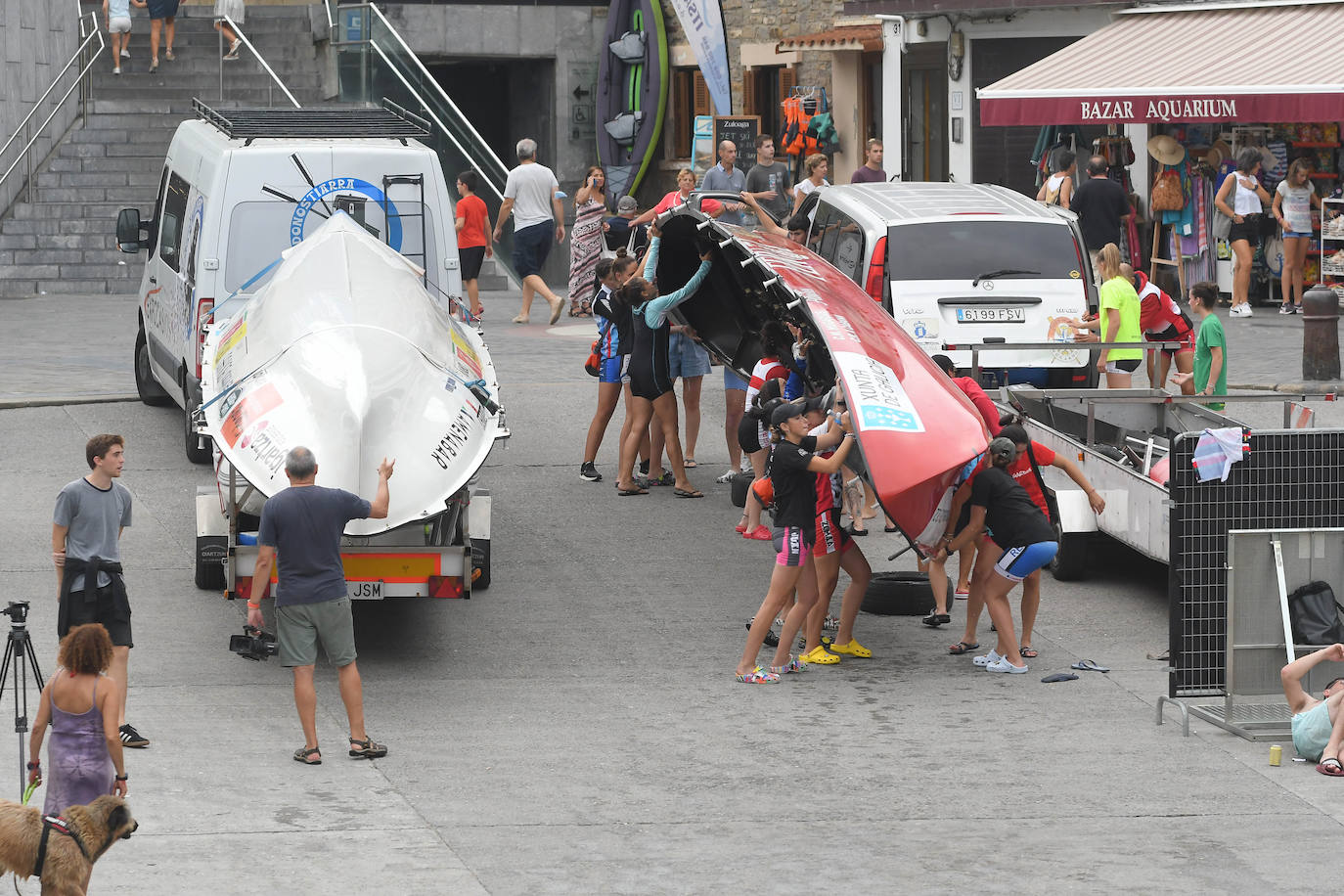 Fotos: Imágenes del entrenamiento previo a la clasificación de la Bandera de La Concha