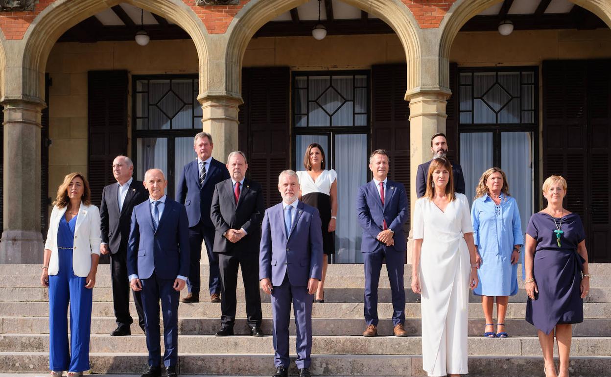 Apertura del curso político del Gobierno Vasco en el Palacio de Miramar 