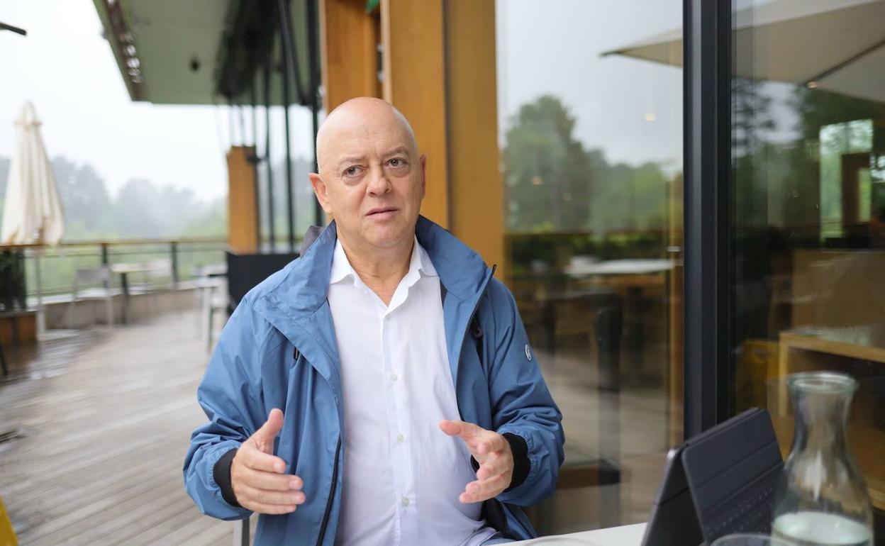 Odón Elorza, en una entrevista reciente con DV: