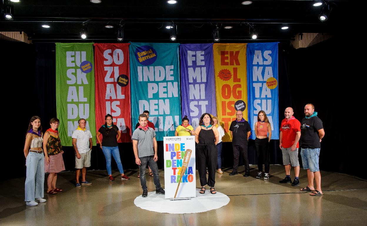 Sortu anuncia la convocatoria a la manifestación en Donostia el próximo 11 de septiembre 