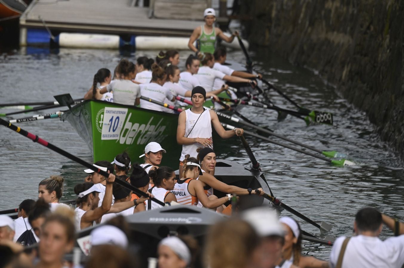 Fotos: Clasificatoria femenina de La Bandera de La Concha