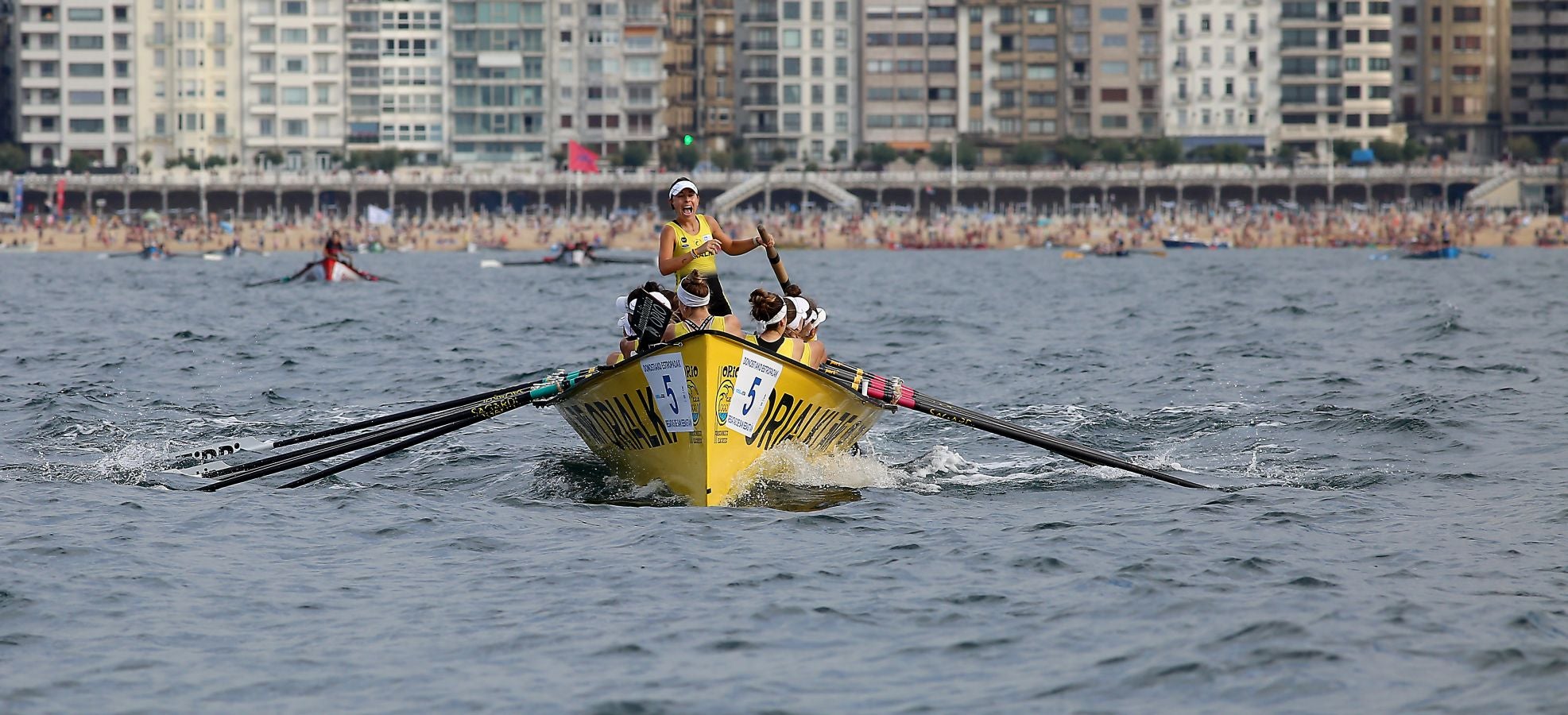 Fotos: Clasificatoria femenina de La Bandera de La Concha