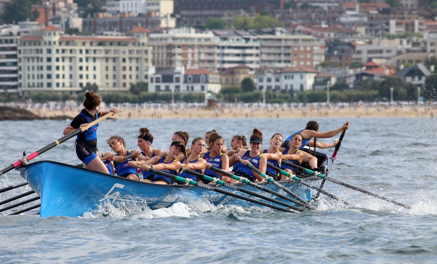 Fotos: Clasificatoria femenina de La Bandera de La Concha