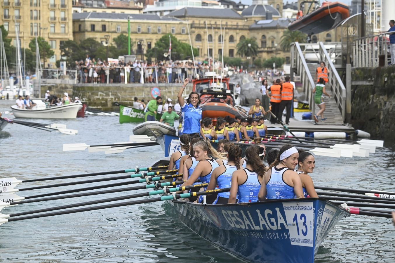 Fotos: Clasificatoria femenina de La Bandera de La Concha