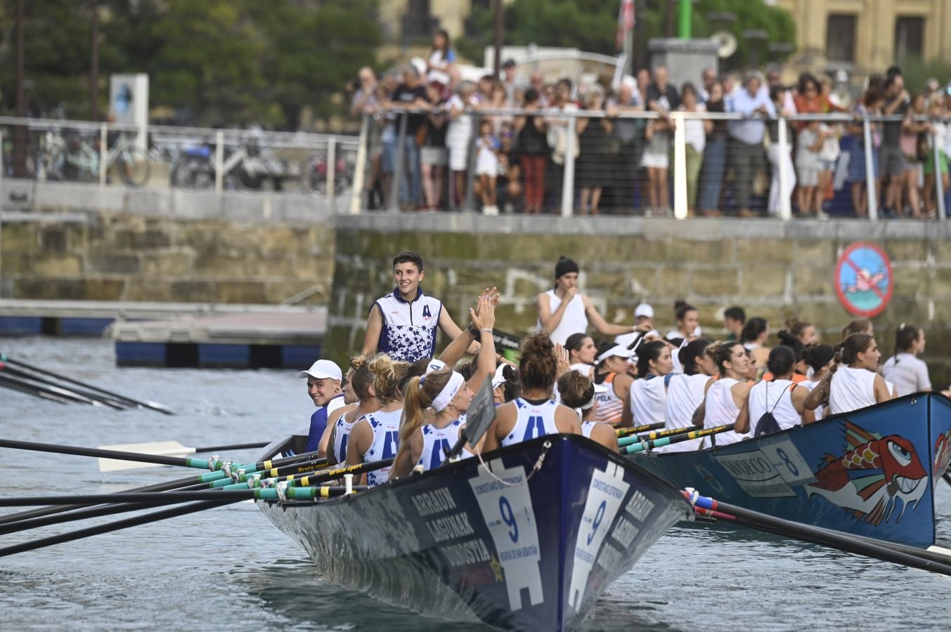 Fotos: Clasificatoria femenina de La Bandera de La Concha