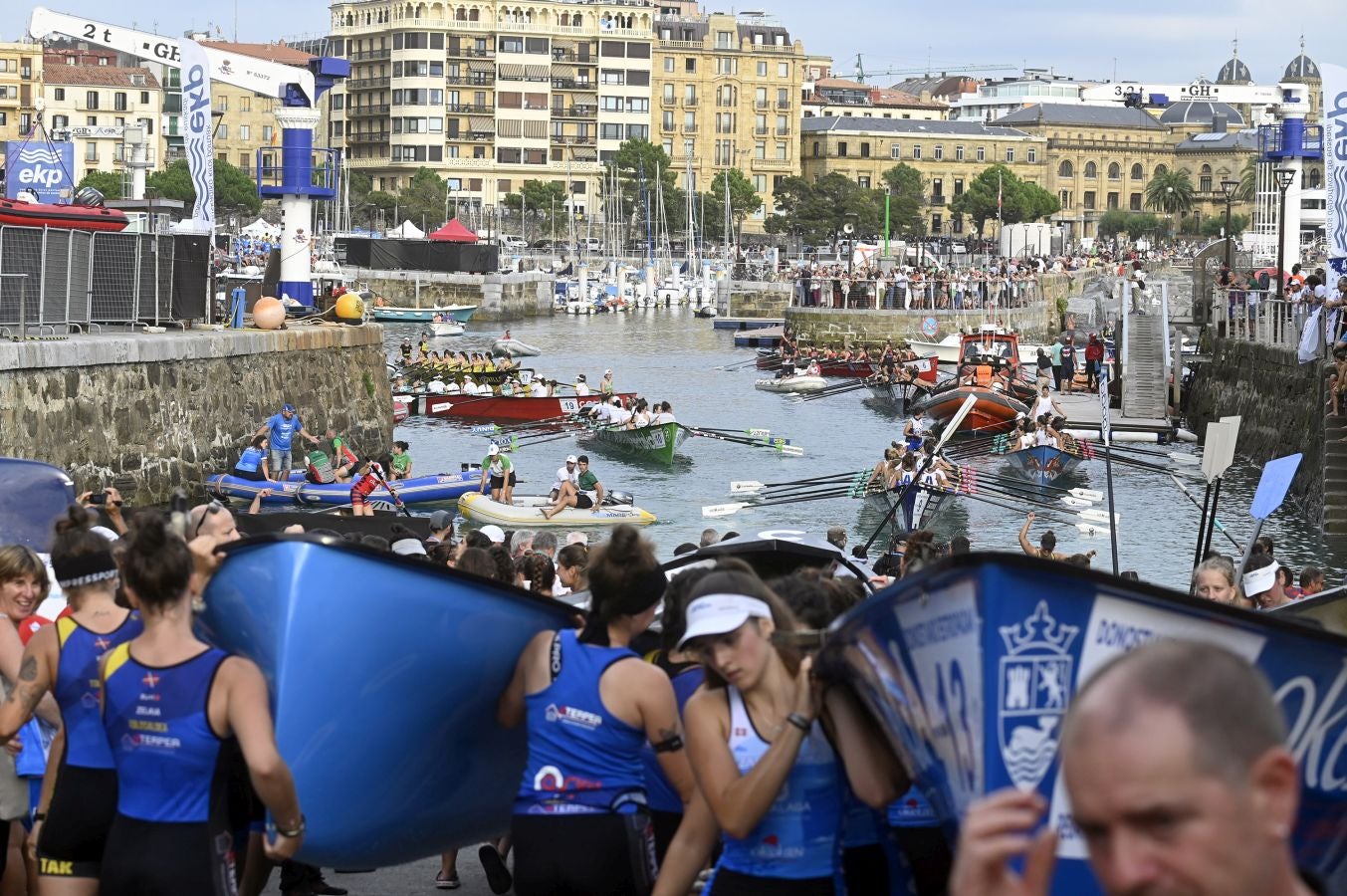 Fotos: Clasificatoria femenina de La Bandera de La Concha