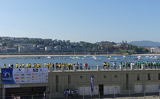 #Kontxa100 propone echar la vista un siglo atrás en la Bandera de la Concha