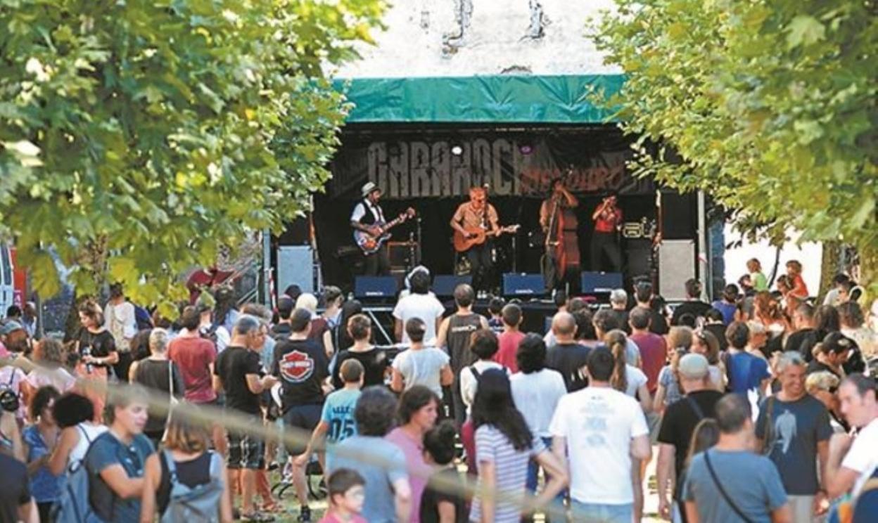 Anterior edición del Gararock de Mendaro. 