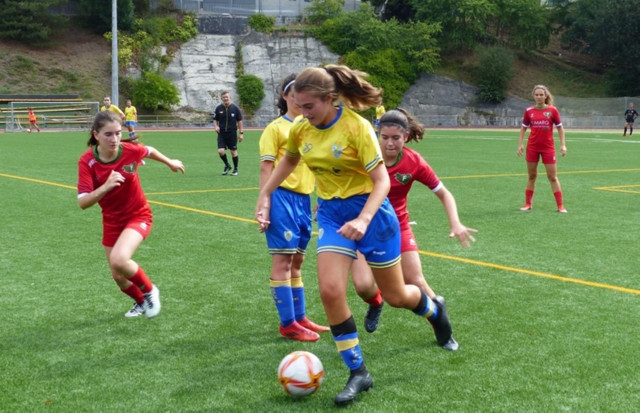 Un lance del Urola-Zumaiako que finalizó 0-2. 