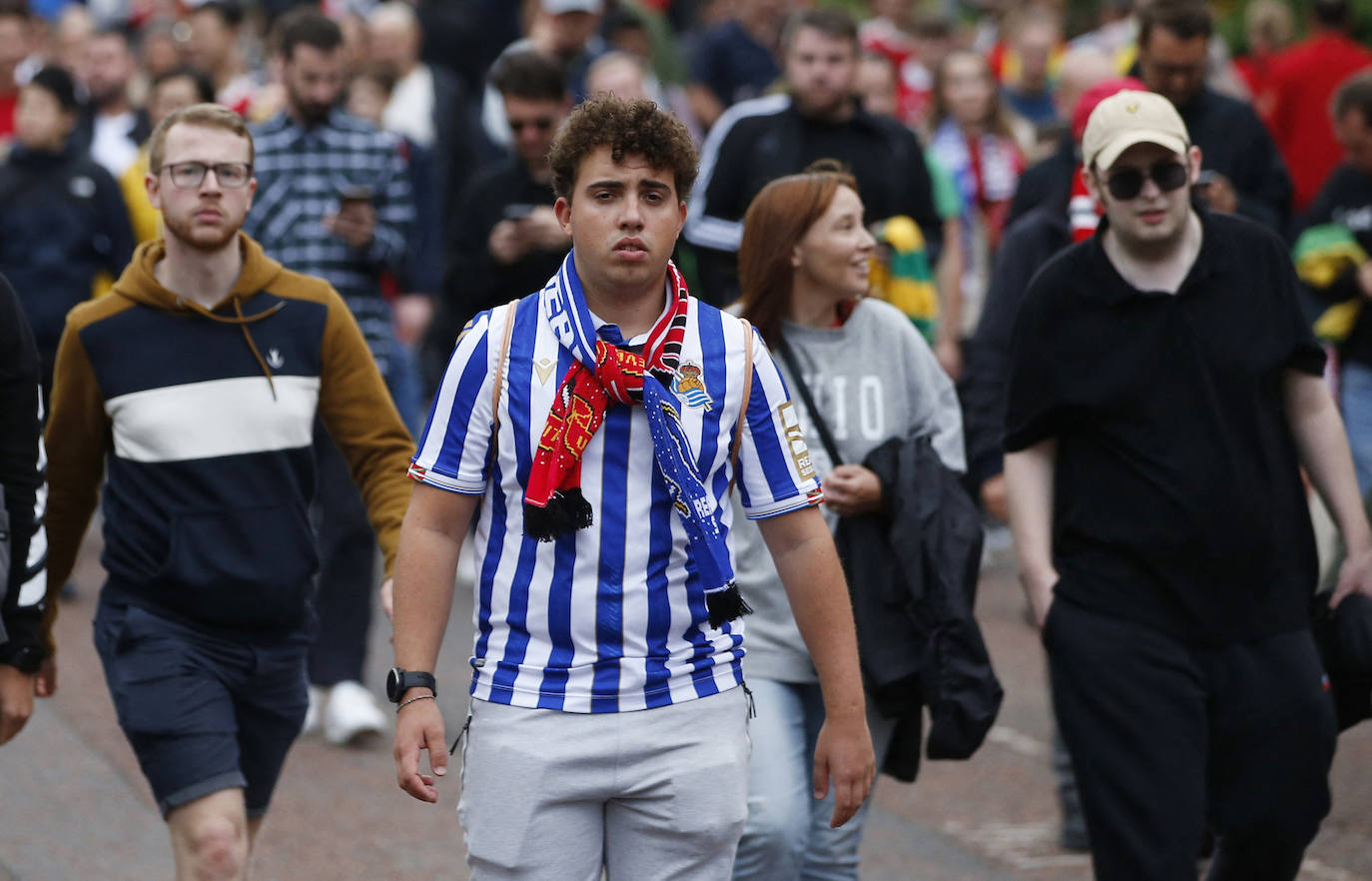 Fotos: Así ha vivido la afición el partido