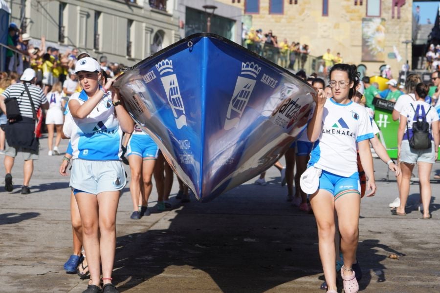 Fotos: Las mejores imágenes de la Bandera de La Concha femenina