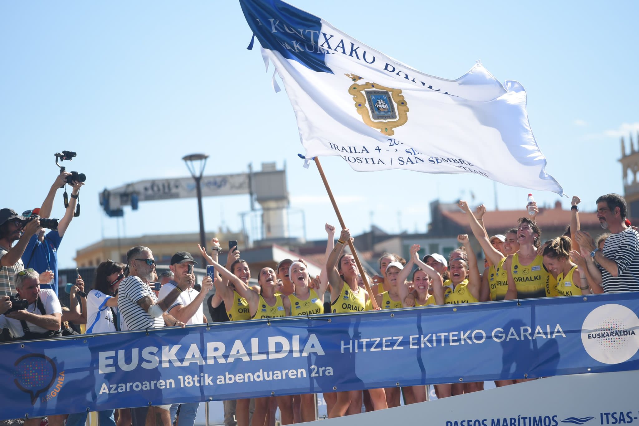 Fotos: Las mejores imágenes de la Bandera de La Concha femenina