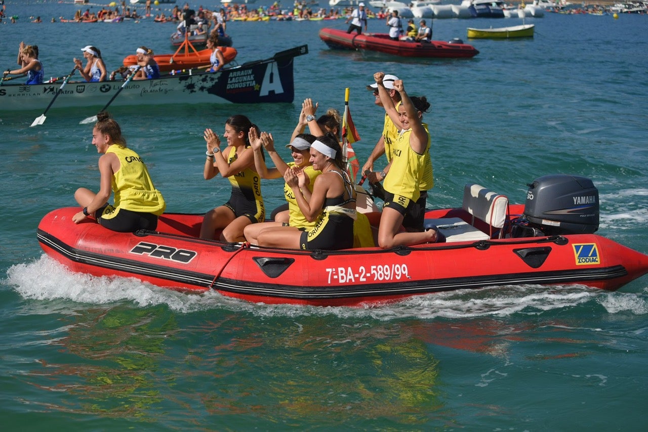 Fotos: Las mejores imágenes de la Bandera de La Concha femenina