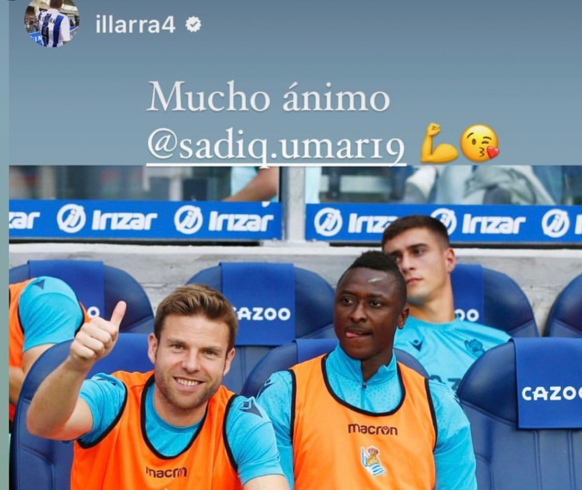 Fotos: La plantilla de la Real Sociedad se vuelca con Sadiq