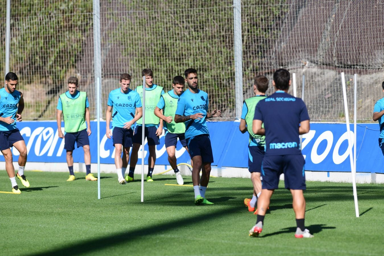 Fotos: La Real Sociedad, preparada para dedicarle la victoria a Sadiq