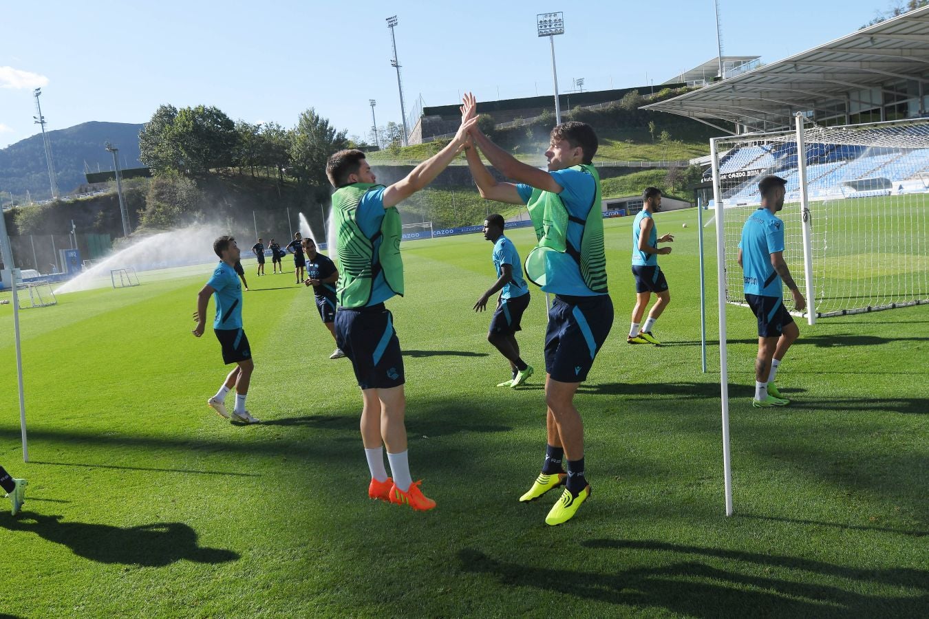 Fotos: La Real Sociedad, preparada para dedicarle la victoria a Sadiq