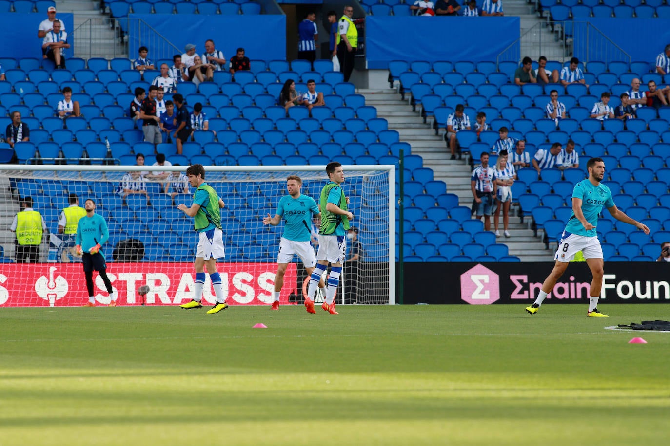 Fotos: Las mejores imágenes del Real Sociedad-Omonia