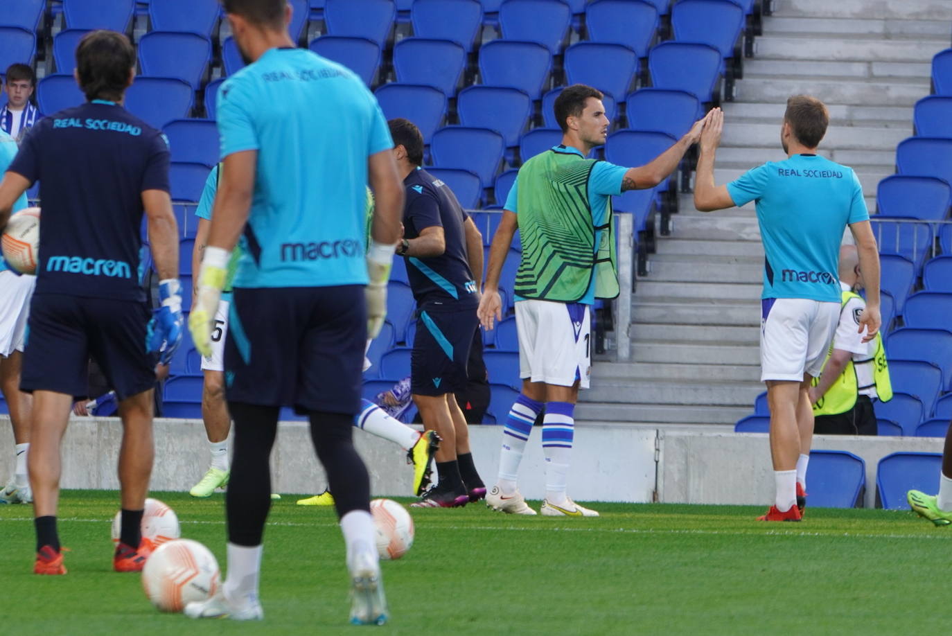 Fotos: Las mejores imágenes del Real Sociedad-Omonia