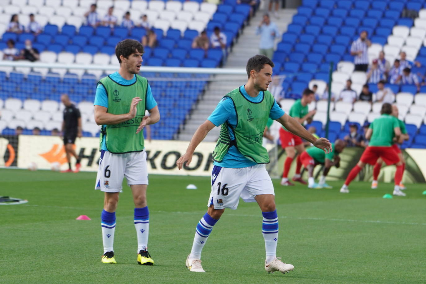 Fotos: Las mejores imágenes del Real Sociedad-Omonia