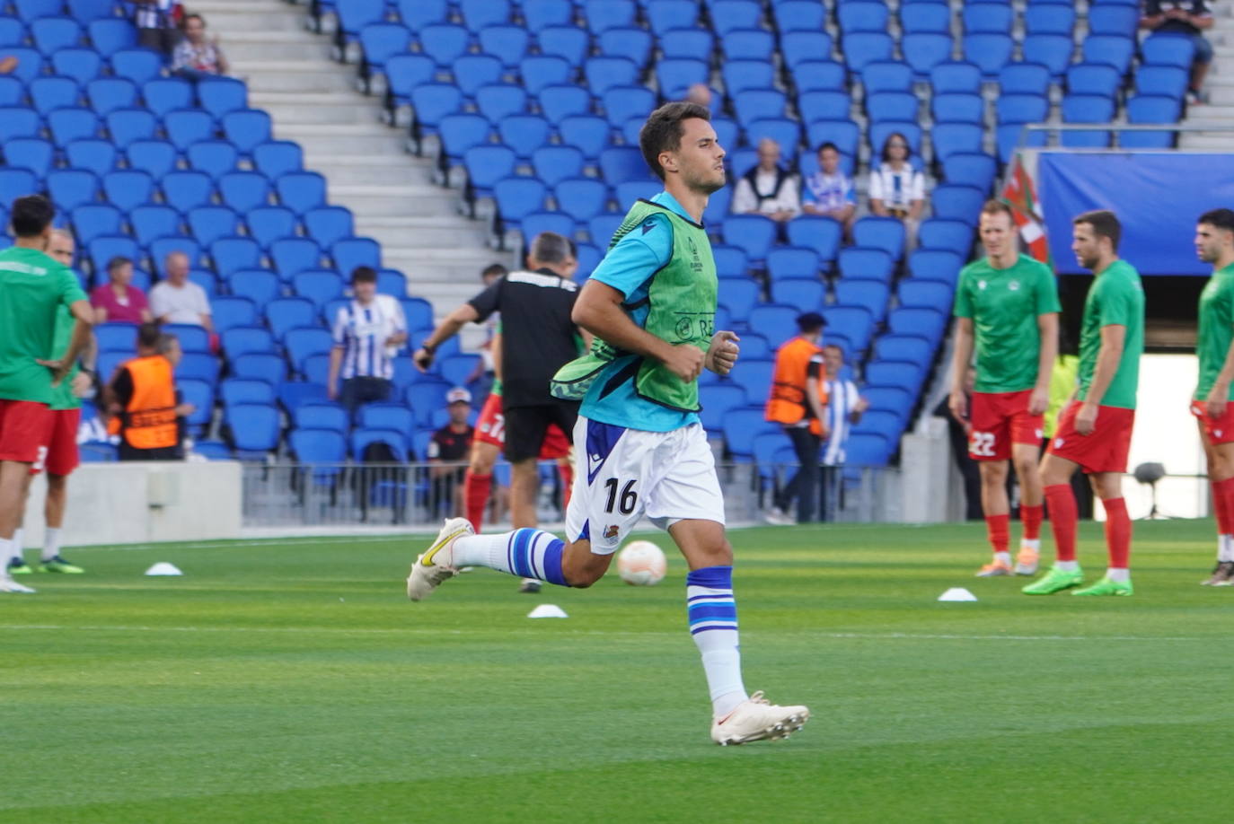 Fotos: Las mejores imágenes del Real Sociedad-Omonia