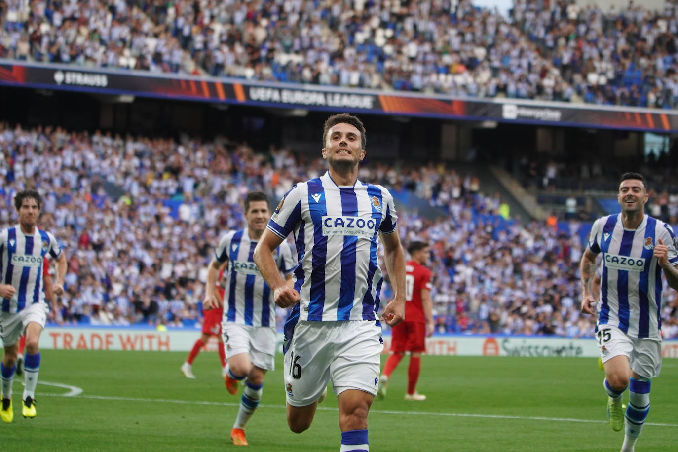 Fotos: Las mejores imágenes del Real Sociedad-Omonia