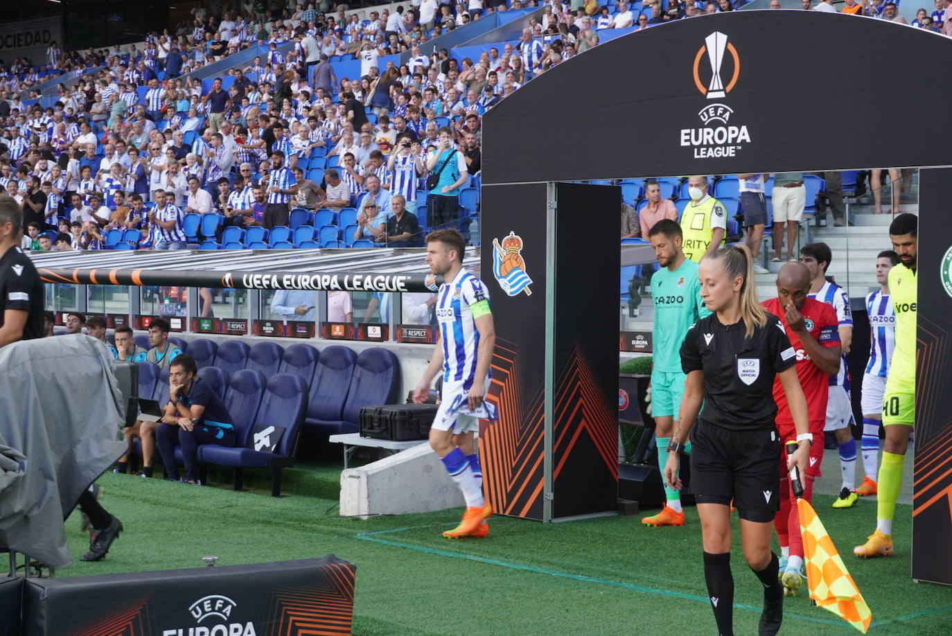 Fotos: Las mejores imágenes del Real Sociedad-Omonia