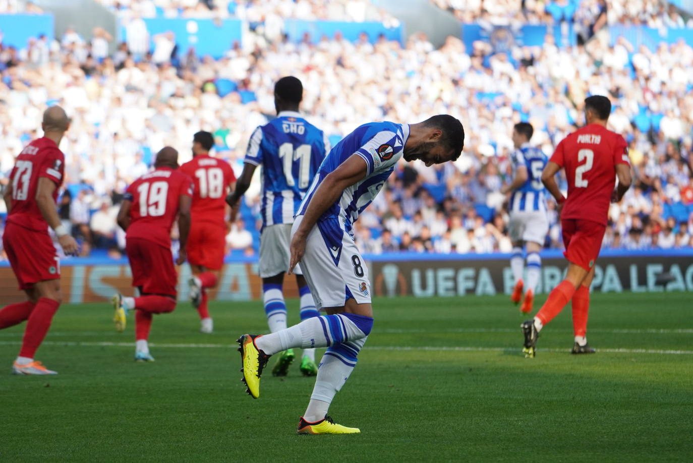 Fotos: Las mejores imágenes del Real Sociedad-Omonia