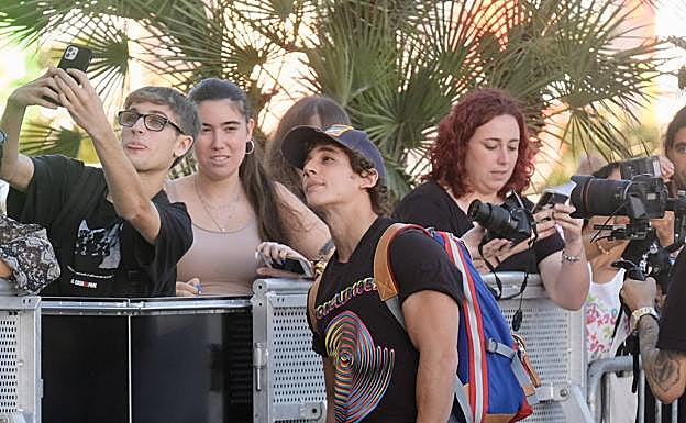 Zinemaldia 2022: Miguel Herrán y Fernando Tejero, quienes presentarán este viernes la película 'Modelo 77', llegan a Donostia