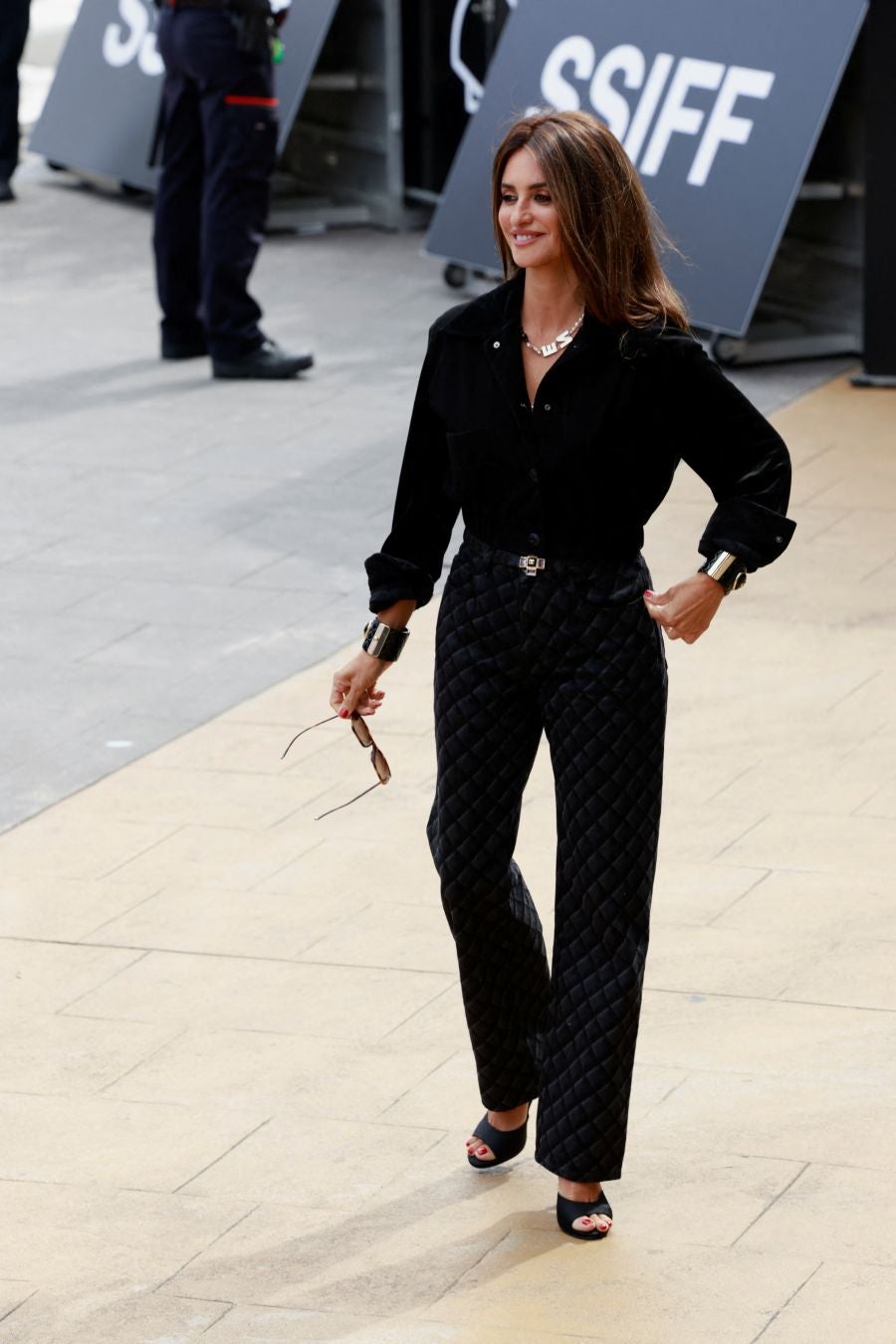 Fotos: Penélope Cruz derrocha simpatía en el Zinemaldia