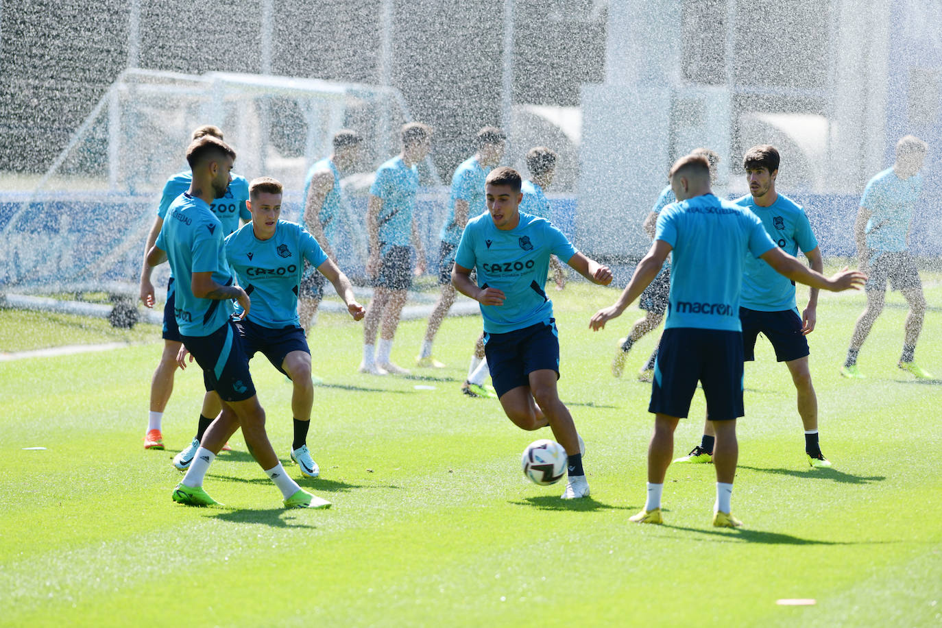 Fotos: Entrenamiento de la Real Sociedad en Zubieta