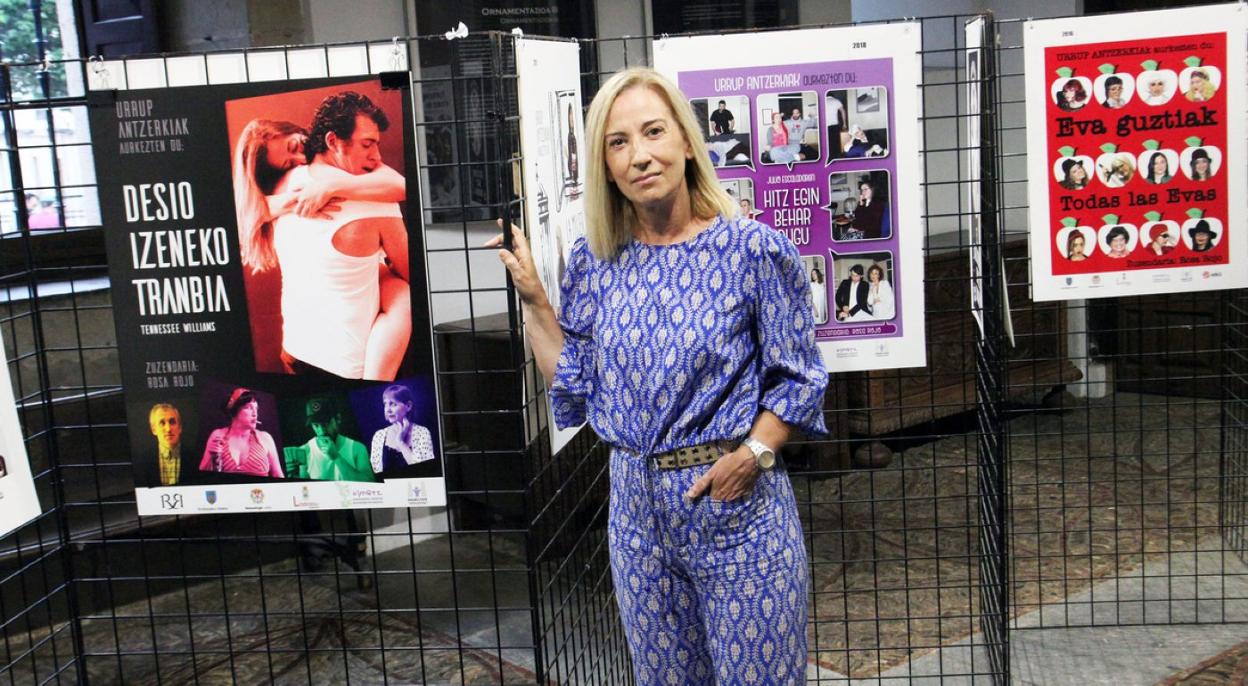 La diseñadora gráfica Eukene Lekuona es la autora de estos reclamos publicitarios desde el año 2005. 