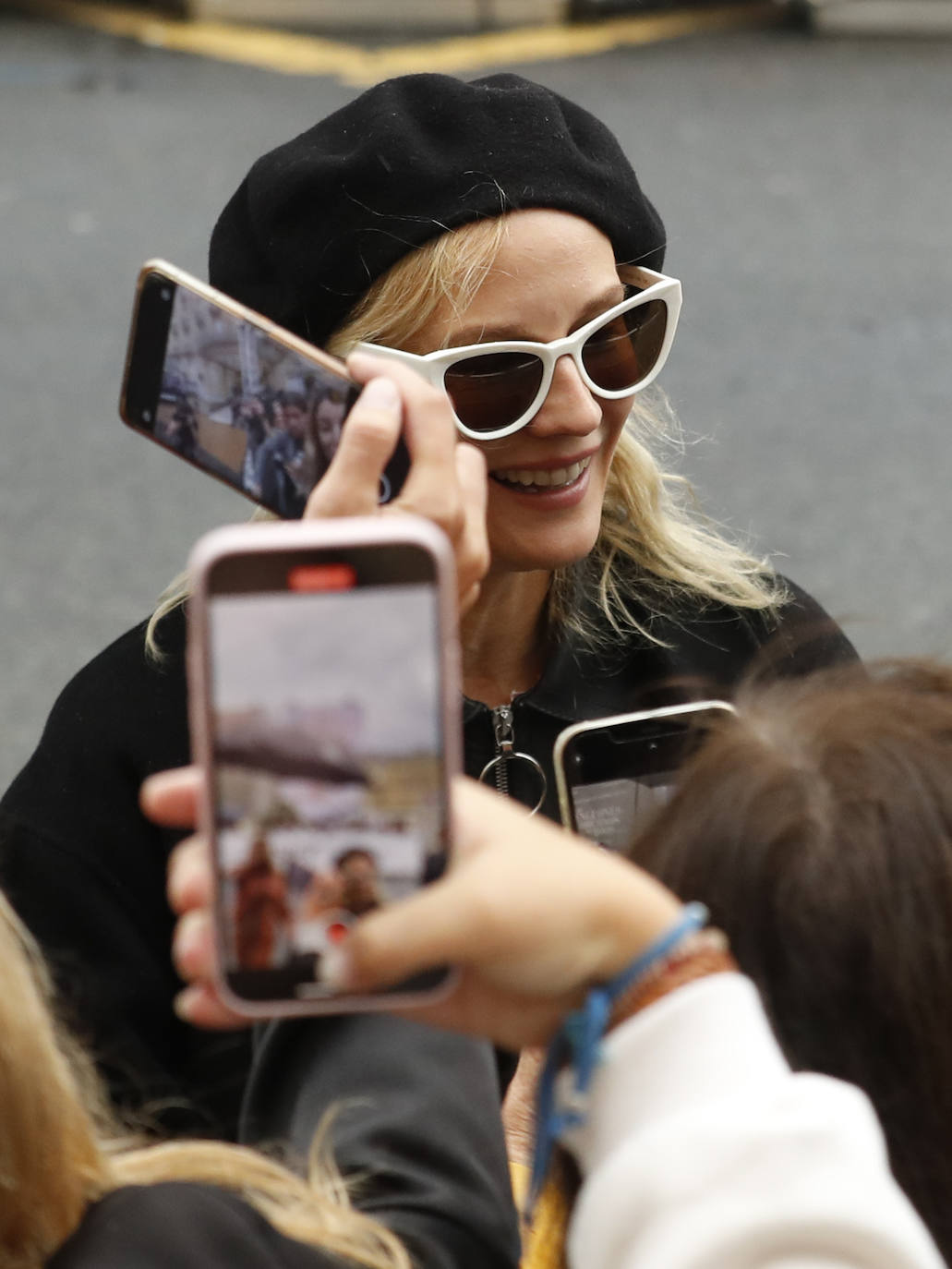 Fotos: Diane Kruger llega con sorpresa al Zinemaldia