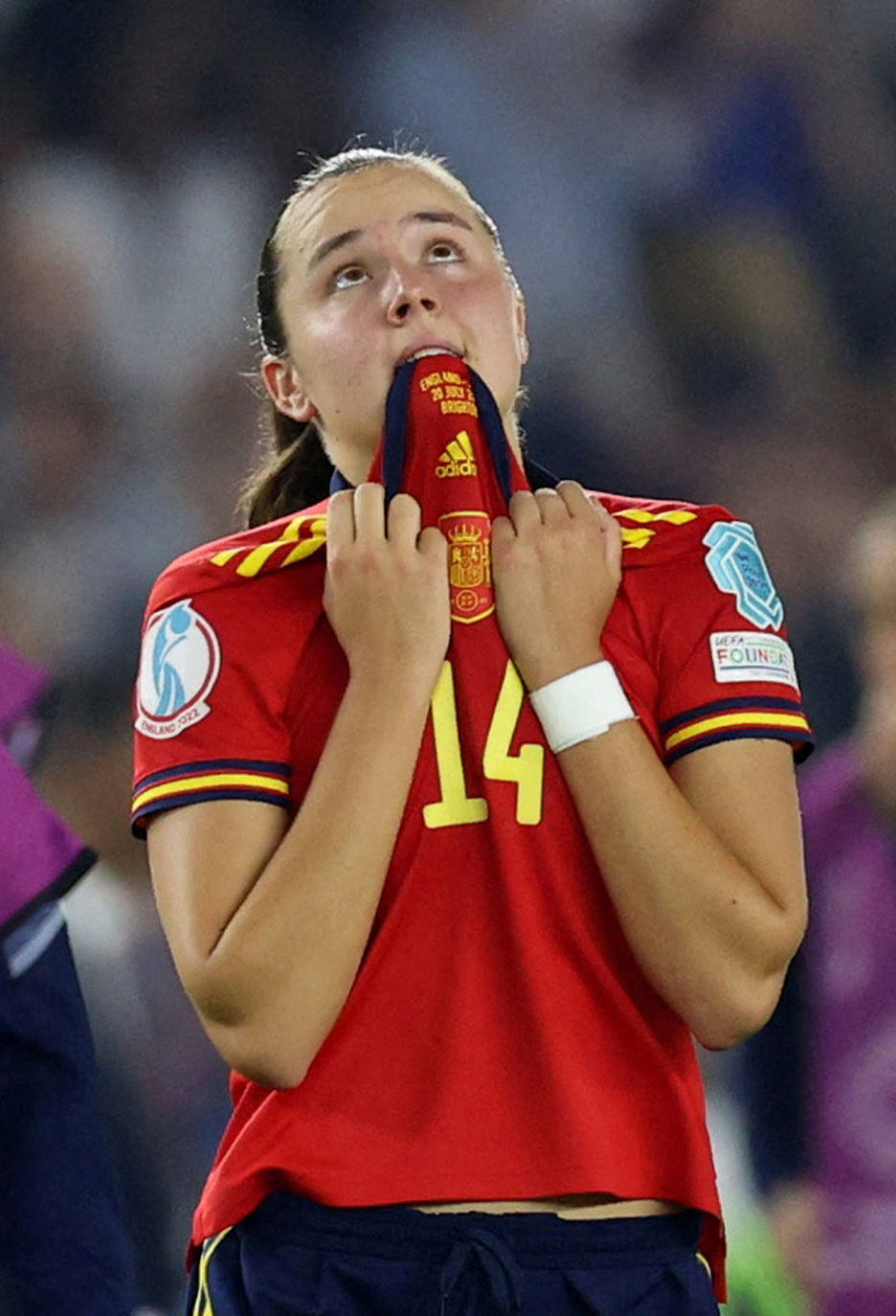 Amaiur Sarriegi es una de las quince futbolistas que han remitido un comunicado. 