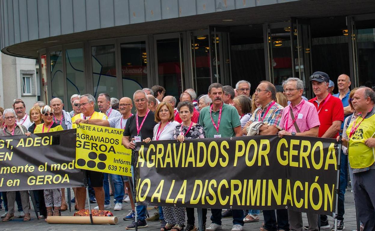 Agraviados por Geroa. 