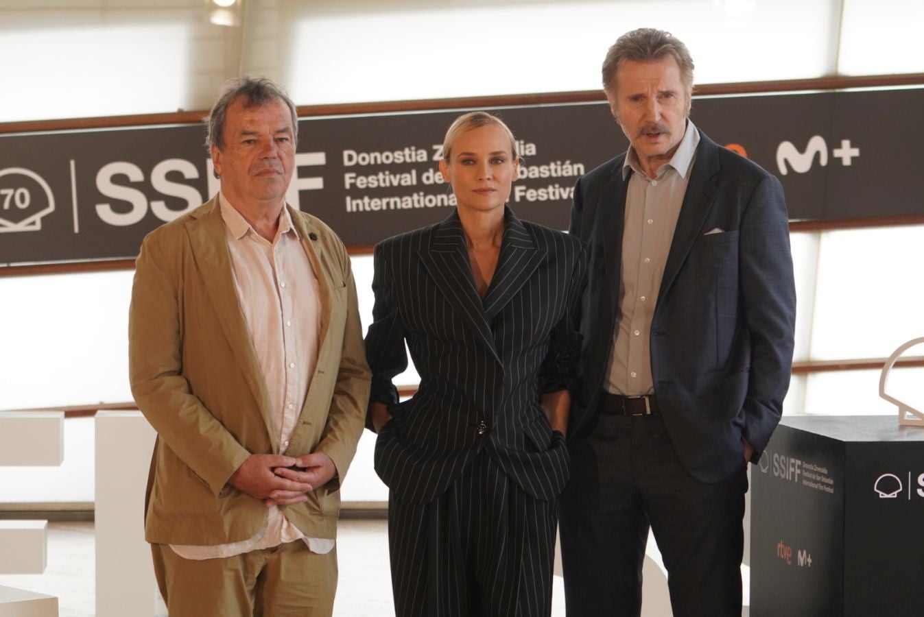 Fotos: Liam Neeson y Diane Kruger presentan &#039;Marlowe&#039; en Donostia