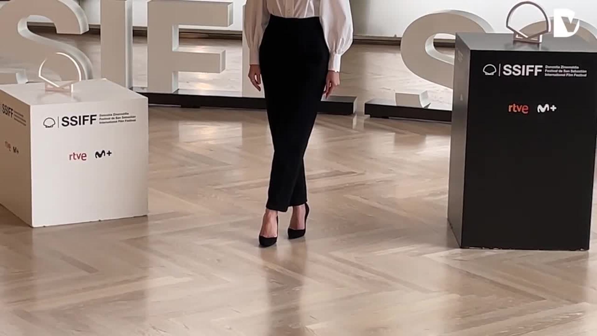 Ana de Armas presenta la película Blonde en el Kursaal