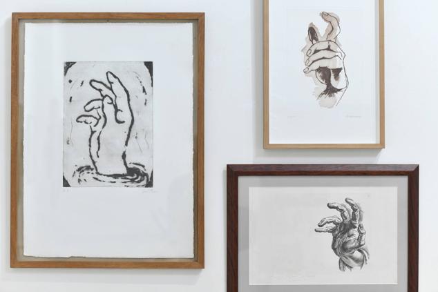 Fotos: La mano del artista que se torna en obra de arte